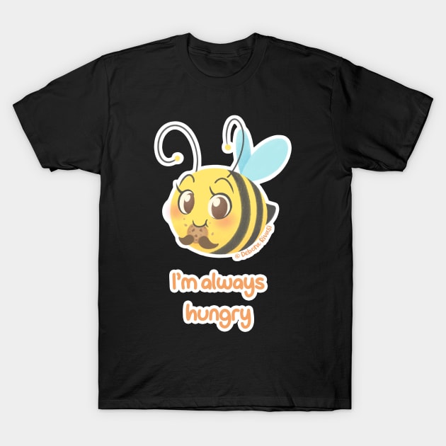 Chubbees - I’m always hungry T-Shirt by SilveryDreams